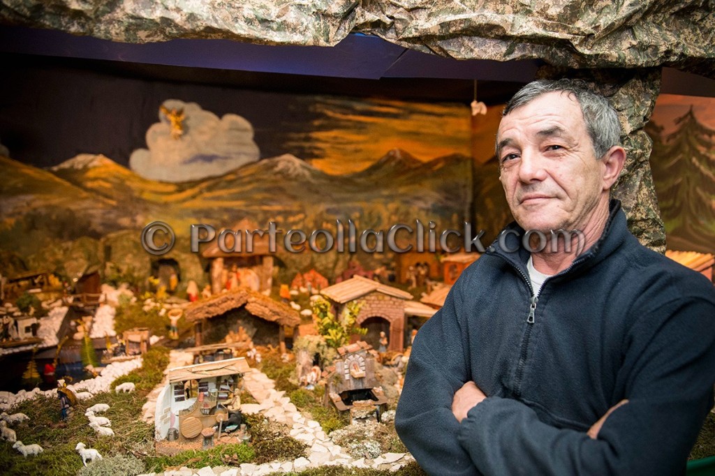 Presepe animato di Signor Bruno Melis di Serdiana - Natale 2013 - ParteollaClick