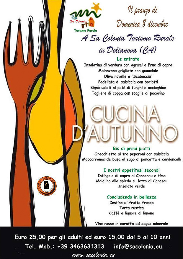 Cucina d'Autunno - Sa Colonia Turismo Rurale - 8 Dicembre 2013 - Dolianova - Parteollaclick