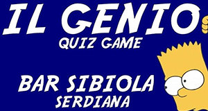Locandina Il Genio Quiz Game - Bar Sibiola - Serdiana -18 Gennaio 2014 - ParteollaClick