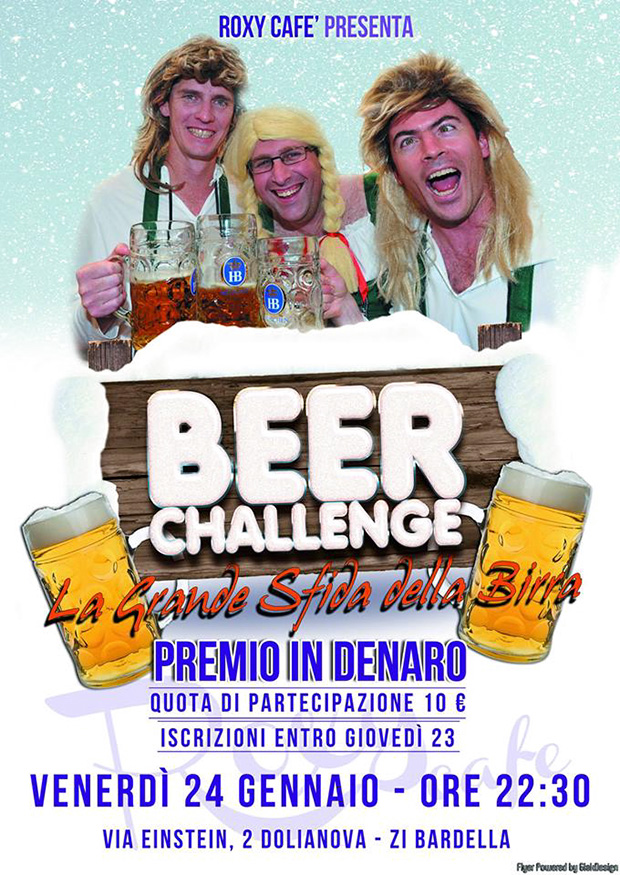 La Grande Sfida della Birra al Roxy Cafè - Dolianova - 24 Gennaio 2014 - ParteollaClick