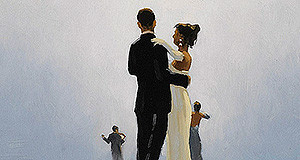 Quadro "Dance Me to the End of Love" Jack Vettriano 1998