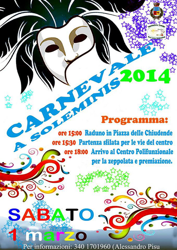 Sfilata di Carnevale 2014 - Soleminis - 1 Marzo 2014 - ParteollaClick