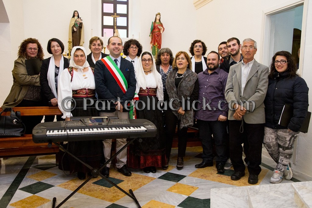 Riapertura Inaugurazione e Benedizione della Chiesa di Santa Lucia - Barrali - 26 Marzo 2014 - ParteollaClick