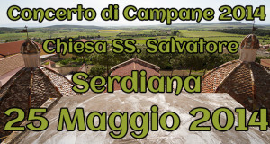 Manifesto per il Concerto di Campane 2014 - Serdiana - 25 Maggio 2014 - ParteollaClick
