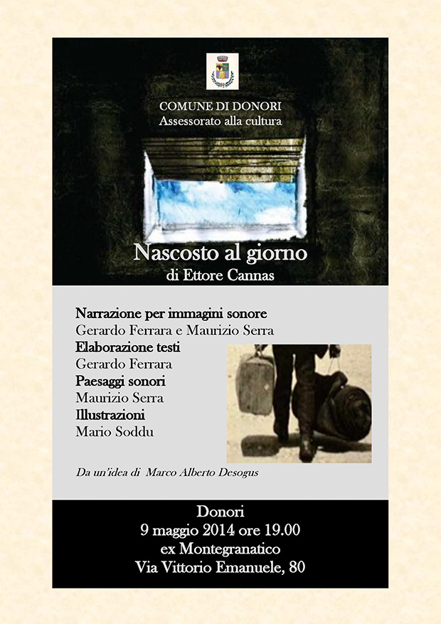 Spettacolo Teatrale Nascosto al Giorno di Ettore Cannas - Donori - 9 Maggio 2014 - ParteollaClick