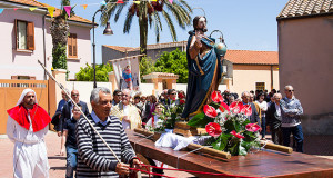 Foto della processione di San Salvatore a Serdiana per i Festeggiamenti Patronali 2014 - Serdiana - 11 Maggio 2014