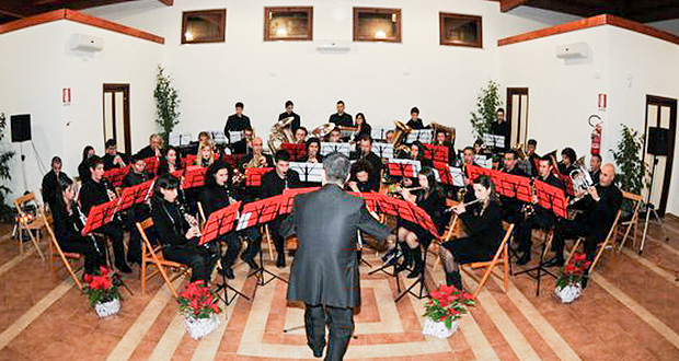 Foto del Circolo Musicale Parteollese in concerto