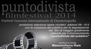 Locandina per la manifestazione Puntodivistafilmfestival 2014 - Soleminis - 12 Settembre 2014 - ParteollaClick