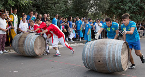 Foto di una fase della Gara delle Botti 2014 - Soleminis - Domenica 12 Ottobre 2014 - ParteollaClick