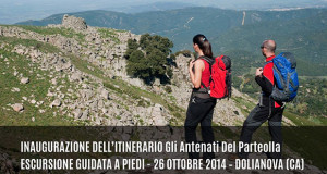 locandina Inaugurazione Itinerario Gli Antenati del Parteolla - Dolianova - 26 Ottobre 2014 - ParteollaClick
