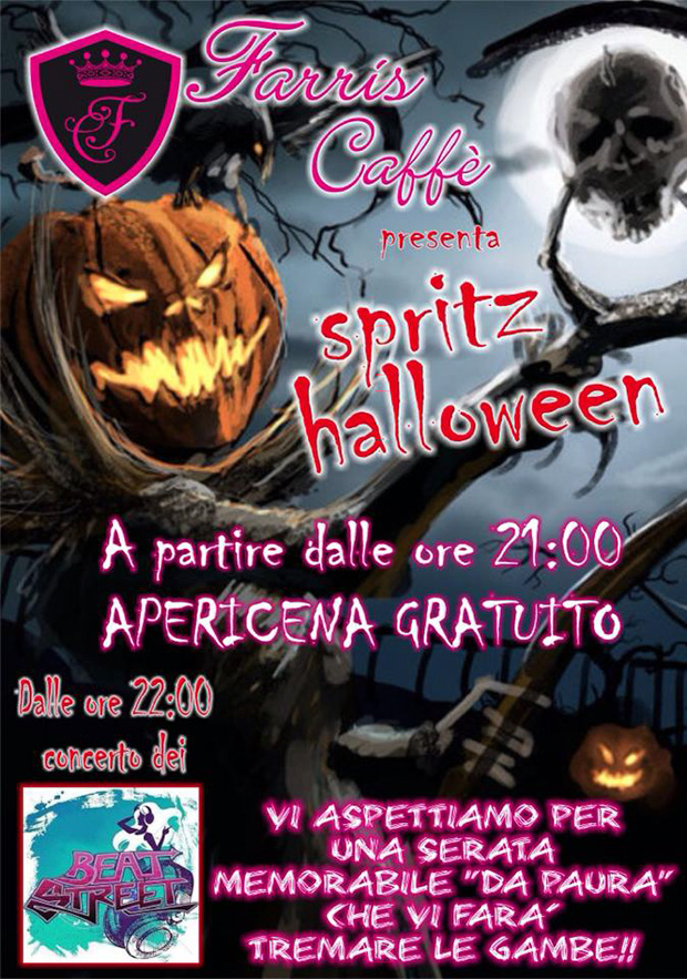 Spritz Halloween 2014 al Farris Caffè - Soleminis - 31 Ottobre 2014 - ParteollaClick