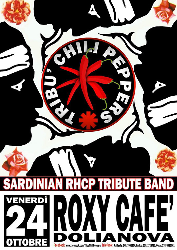 Tribù Chili Peppers 2014 al Roxy Cafè - Dolianova - 24 Ottobre 2014 - ParteollaClick