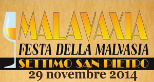 Locandina Festa della Malvasia 2014 - Settimo San Pietro - Sabato 29 Novembre 2014
