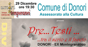 Locandina Art'In presenta Pre.....Testi, tra il serio e il faceto - Donori - 29 Dicembre 2014 - ParteollaClick