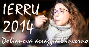 Foto di una ragazza che assaggia una pietanza in occasione di Ierru 2014 - Dolianova - 21 Dicembre 2014 - ParteollaClick