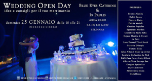 Locandina Wedding Open Day 2015 - Is Paulis Area Club Serdiana - 25 Gennaio 2015 - ParteollaClick