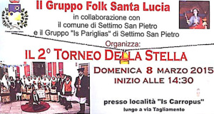 Banner Il 2° Torneo della Stella - Settimo San Pietro - 8 Marzo 2015 - ParteollaClick