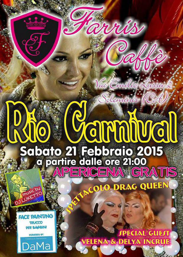 Rio Carnival 2015 - Farris Caffè Soleminis - 21 Febbraio 2015 - ParteollaClick