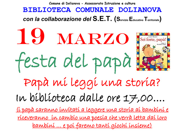 Festa del Papà 2015 - Dolianova - Biblioteca Comunale - 19 Marzo 2015 - ParteollaClick