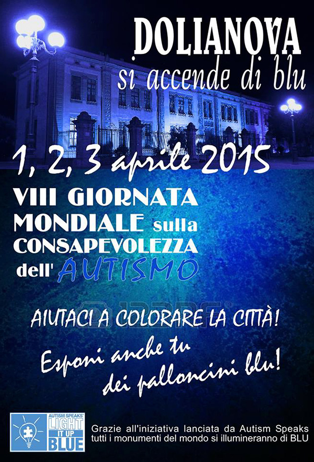 Giornata Mondiale di Sensibilizzazione per l'Autismo 2015 - Dolianova - Giovedì 2 Aprile 2015 - ParteollaClick