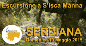 Locandina Escursione a S'Isca Manna - Serdiana - Domenica 10 Maggio 2015 - ParteollaClick