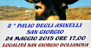 Locandina 2º Palio degli Asinelli - Dolianova - Domenica 24 Maggio 2015 - ParteollaClick