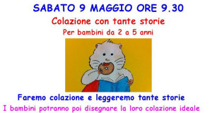 Locandina Colazione con tante storie - Barrali - Sabato 9 Maggio 2015 - ParteollaClick