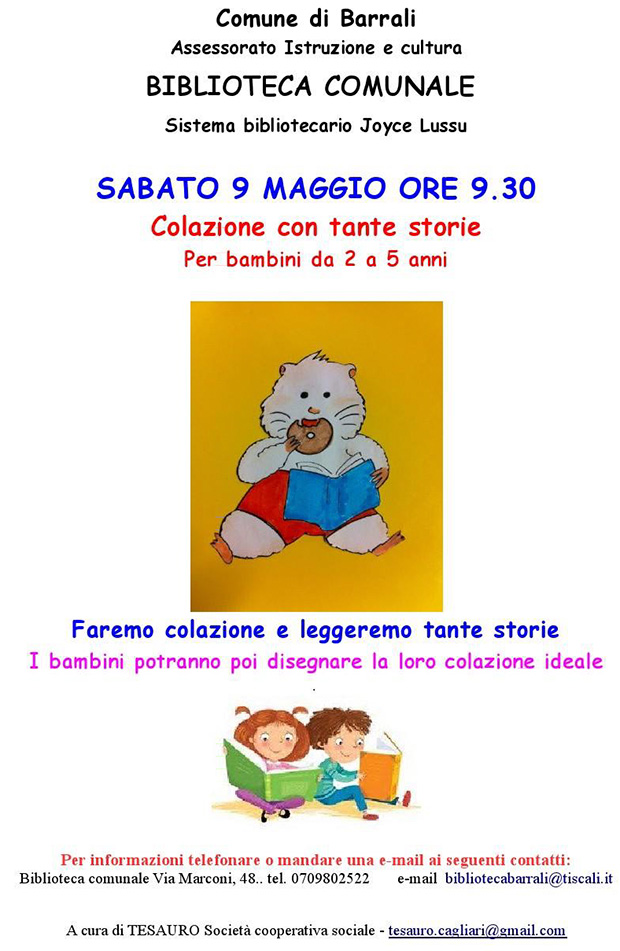 Colazione con tante storie - Barrali - Sabato 9 Maggio 2015 - ParteollaClick