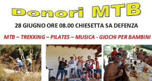 Locandina Seconda edizione di Donori MTB - Donori - Domenica 28 Giugno 2015 - ParteollaClick