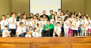 Foto di gruppo alla Festa dei 200 Anni della nascita di Don Bosco - Donori - 6 Agosto 2015 - ParteollaClick