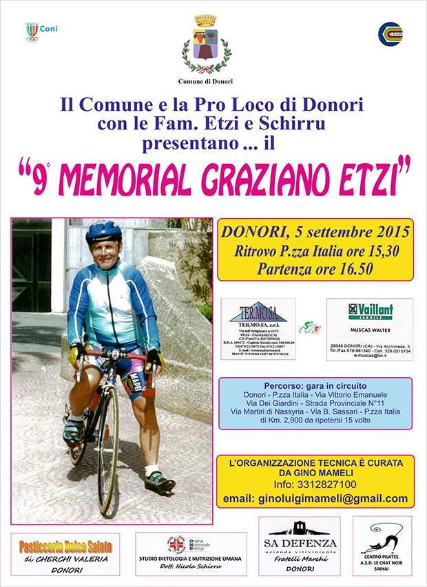9° Memorial Graziano Etzi - Donori - 5 Settembre 2015 - ParteollaClick