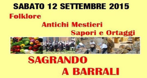 Banner Sagrando a Barrali 2015 - Barrali - Sabato 12 Settembre 2015 - ParteollaClick