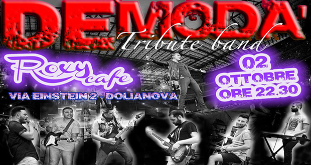 Banner DeModà live 2015 al Roxy Cafè - Dolianova - Venerdì 2 Ottobre 2015 - ParteollaClick