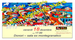 Banner Spettacolo per bambini Diario di Viaggio della Signorina Nota - Donori - 18 Dicembre 2015 - ParteollaClick