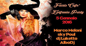 Banner Epifania Party 2016 al Farris Caffè - Soleminis - 5 Gennaio 2016 - ParteollaClick