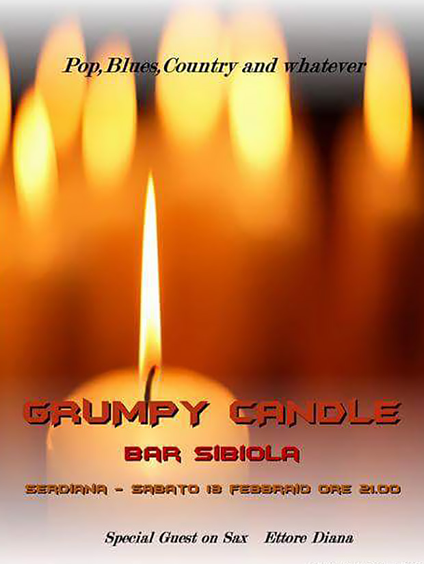 Grumpy Candle, Special Guest On Sax Ettore Diana - Serdiana - 13 Febbraio 2016 - ParteollaClick
