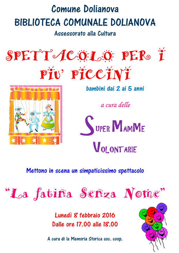 La Fatina Senza Nome - Dolianova, Biblioteca Comunale - 8 Febbraio 2016 - ParteollaClick (1)