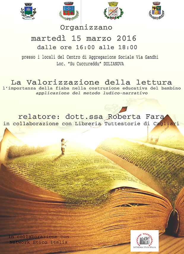 Incontro formativo La Valorizzazione della Lettura - Dolianova - Martedì 15 Marzo 2016 - ParteollaClick