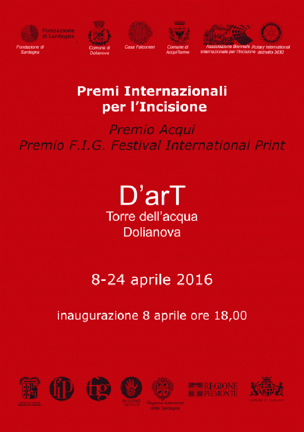 001 - Mostra Premi Internazionali per l’incisione, International Print Awards - D'Art, angolo Via G. Carducci e Via A. Diaz - Dall'8 al 24 Aprile 2016 - ParteollaClick