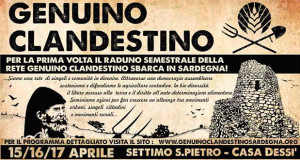 Banner Assemblea Internazionale di Genuino Clandestino a Casa Dessy - Settimo San Pietro - 15, 16 e 17 Aprile 2016 - ParteollaClick