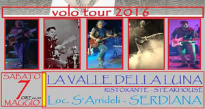 Banner Mondo Super Tribute Band Luciano Ligabue - Valle della Luna Serdiana - 7 Maggio 2016 - ParteollaClick