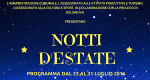 Banner Notti d'Estate 2016 - Dolianova - Dal 23 al 31 Luglio 2016 - ParteollaClick