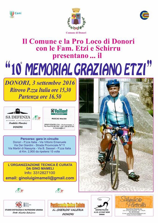 10° Memorial Graziano Etzi - Donori, Piazza Italia - Sabato - 3 Settembre 2016 - ParteollaClick