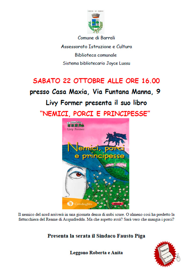 presentazione-del-libro-nemici-porci-e-principesse-di-livy-former-barrali-casa-maxia-22-ottobre-2016-ore-16-parteollaclick