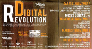 Banner Artemia presenta Digital Revolution, esposizione artistica sulla realtà digitale - Dolianova, D'ArT - Dal 12 al 27 Novembre 2016 - ParteollaClick