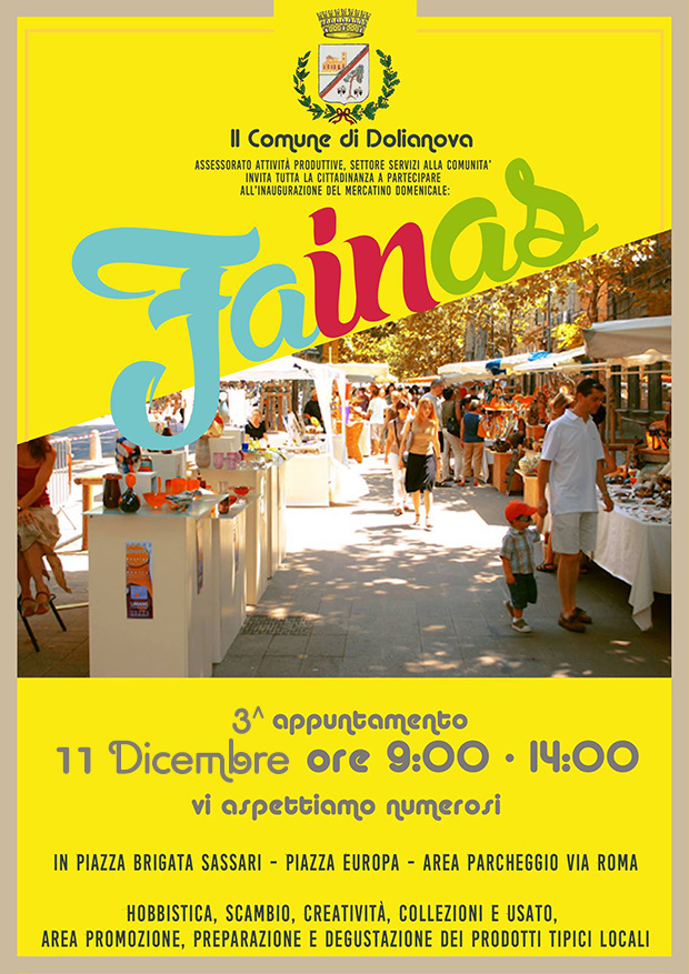 Mercatino Domenicale Fainas - Dolianova - 11 Dicembre 2016 - ParteollaClick