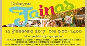 Banner Mercatino Domenicale Fainas - Dolianova - 12 Febbraio 2017 - ParteollaClick