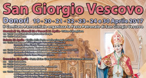 Banner Festeggiamenti in onore di San Giorgio Vescovo 2017 - Donori, Chiesa San Giorgio Vescovo - 19, 20, 21, 22, 23, 24 e 30 Aprile 2017 - ParteollaClick