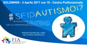 Banner Giornata mondiale di consapevolezza dell'autismo 2017 - Soleminis - 2 Aprile 2017 - ParteollaClick