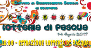 Banner Lotteria e Mercatino di Pasqua 2017 - Centro di Aggregazione Sociale Soleminis - 14 Aprile 2017 - ParteollaClick